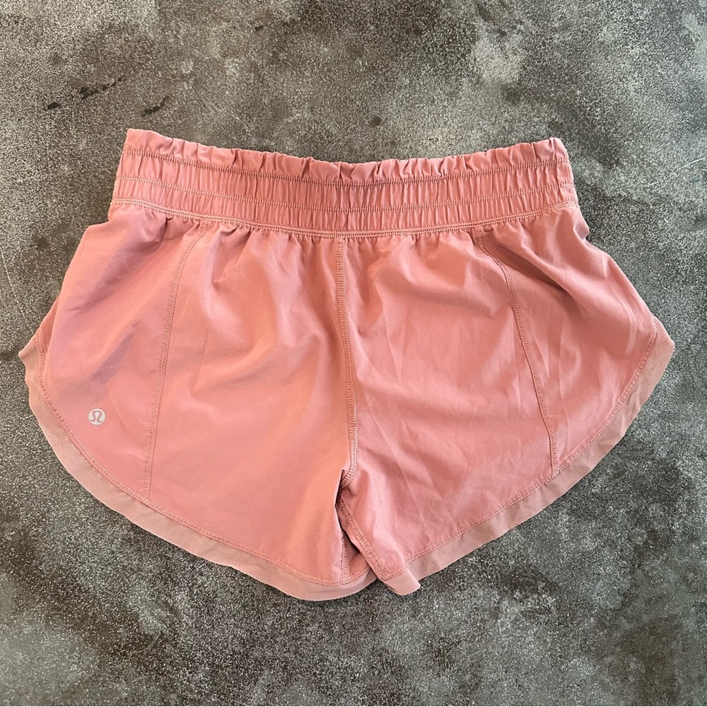 Lulu lemon Lululemon Anew Short 4" Quicksand mauve pink like new size 6 - Picture 6 of 15